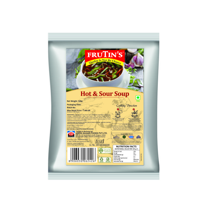 Hot & Sour Veg Soup Powder